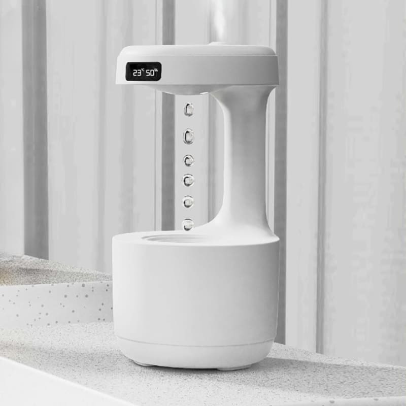Umidificador e Difusor de Ar Ultrassônico Antigravidade Homedec