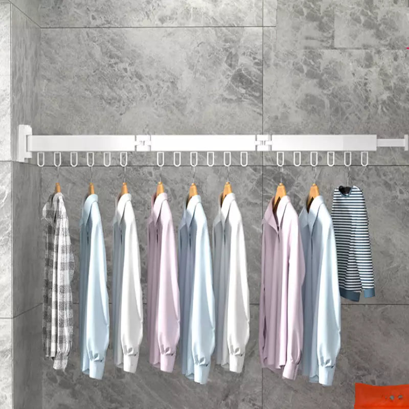Varal Retrátil de Roupas de Parede Alumínio Homedec