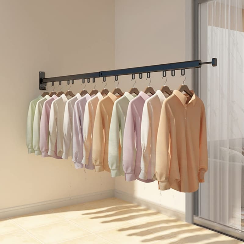 Varal Retrátil de Roupas de Parede Alumínio Homedec