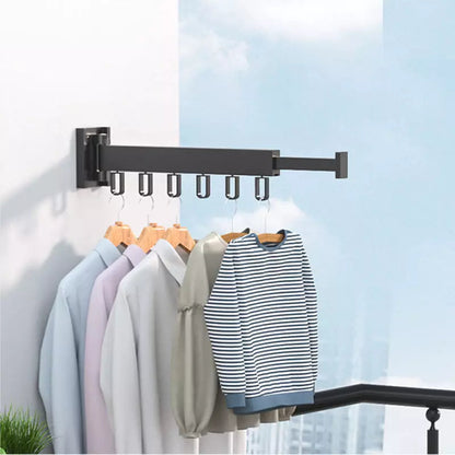 Varal Retrátil de Roupas de Parede Alumínio Homedec